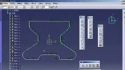 CATIA视频教程 垫片的绘制镜像并隐藏镜像标志知识名师课堂爱奇艺