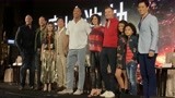 《摩天营救》全球记者会 巨石强森赴香港宣传新片