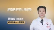 尿道狭窄可以导尿吗健康完整版视频在线观看爱奇艺