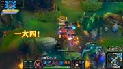 《英雄联盟【蓝少时刻】》第20190921期 LOL:亚索石头人精准配合一大四,伤害爆表,对方双手离开键盘游戏完整版视频在线观看爱奇艺