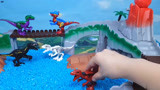 侏罗纪世界玩具-暴龙霸王龙恐龙三角龙齿翼龙