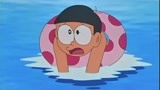 《哆啦A梦 》云上的游泳池里面的野比大雄太好看了，小区里的小伙伴都在讨论