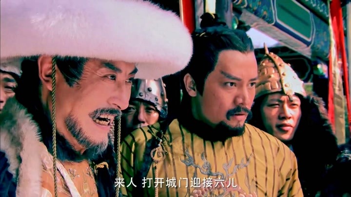 射雕英雄传:完颜洪烈太有英雄气概,皇帝看到他的壮举,惊呼出声