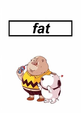 新概念英语第一册-第10课单词讲解-1-fat