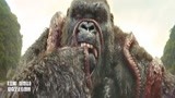 金刚骷髅岛：史前大猩猩30米高，把大章鱼当饭后甜点，太生猛了