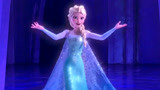 冰雪奇缘：艾尔莎丢掉束缚，用魔法变出华丽冰城堡，太震撼了！