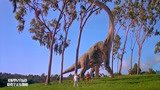 侏罗纪公园：穿越到远古时代，人类在恐龙面前，渺小的像蚂蚁！