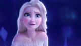 冰雪奇缘2：艾尔莎终于来到冰川，场面太震撼，一路高歌唱哭了！
