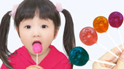 儿童趣味亲子游戏乐园！和小萝莉一起吃彩色棒棒糖！