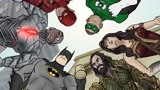 正义联盟恶搞动画，荒原狼的100种死法，蝙蝠侠把他给玩坏了！