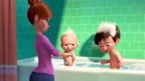 宝贝老板：俩宝宝洗澡争宠，秒变母爱争夺战，全程卖萌好可爱啊！