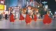 小姐姐们街上热舞《灯火里的中国》，这气质好绝！