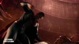 正义联盟：荒野狼想打神奇女侠，超人霸气登场，一拳就给它干飞！