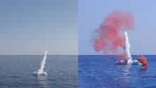 俄潜艇在日本海发射巡航导弹:导弹破水升空,击中千公里外目标