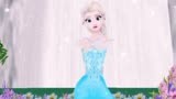 冰雪奇缘MMD：艾莎女王的“花手舞”