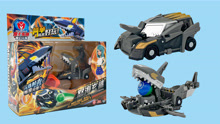 盟卡车神之魔幻元珠玩具拆箱，怒海玄鲨变形小汽车玩具！