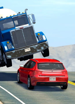 车祸模拟游戏BeamNG Drive 与各类精彩赛车游戏剪辑