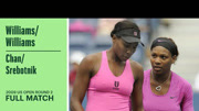 经典回顾：2009美网女双第二轮威廉姆斯姐妹完胜晋级