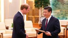 习近平会见威廉王子谈足球:中国愿向英国学习