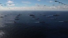 中国海军征兵宣传片震撼来袭 超级舰队抓眼球