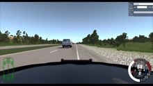 Beam NG 模拟赛车碰撞