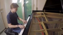 混血儿朱刘钢琴演奏2016欧洲杯主题曲