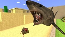 GMOD游戏小东要打败贝利亚救出鲨鱼嘴里的奥特曼