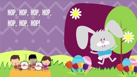 第五集 hippity hop easter bunny: 復活節英文兒歌第五集