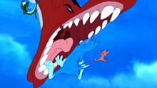 恐龙袭击蓝精灵村，猫和老鼠联手雅典娜，摧毁魔法项链