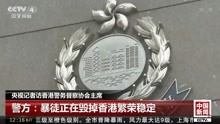 央视记者访香港警务督察协会主席