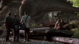 侏罗纪公园2：岛上探险偶遇剑龙，不知所措，直接看呆众人