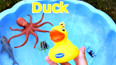 学习认识可爱的戏水小黄鸭玩具
