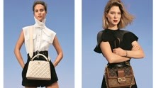 时髦优雅 Alicia Vikander&Léa Seydoux携手出镜LV手袋大片