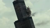 狂暴巨兽：大猩猩和鳄鱼，强强联手，200层摩天楼瞬间坍塌！