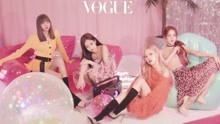 时髦粉色系 BLACKPINK《Vogue》画报拍摄现场公开