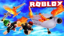Roblox意外生存模拟器 飞机直接爆炸！渔船被鲨鱼袭击！