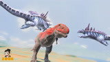 侏罗纪世界恐龙争霸：见识下铜头铁尾钢肚皮的霸王龙到底多厉害！