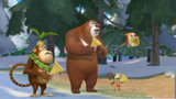 熊出没：熊二创办丛林的士，不为别的只为了换水果！