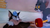 猫和老鼠：黑猫和汤姆联手了，一起捉拿杰瑞，两猫合作抬起墙
