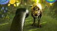 远古巨蛇偷食恐龙蛋被封印成化石