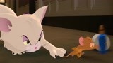 猫和老鼠：杰瑞祸不单行，险些被小白猫给吃了