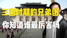 [图]三国时期的兄弟团，你知道谁最厉害