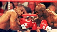 1996年泰森的至暗时刻！遭霍利菲尔德铁头神功，连撞带打被其KO