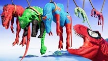 恐龙世界：蜘蛛侠霸王龙逃离牢笼 侏罗纪公园陷入一片慌乱之中！