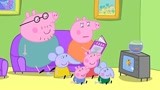 小猪佩奇：佩奇和小朋友看最爱的土豆超人，猪爸爸和猪妈妈也爱看