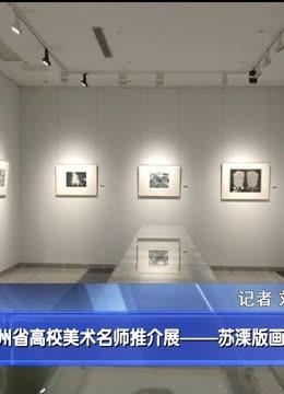 优佳臻品的小店-苏溧版画作品展在中天美术馆开幕-资讯视频_作品数8361