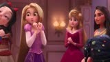 无敌破坏王2：糖果公主误入迪士尼世界，偶遇长发公主和爱莎公主
