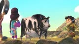神笔马良：马良画的牛不耕田，又画成了奶牛，笑死了