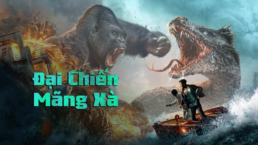 Phim Đại Chiến Mãng Xà - King Kong vs Giant Serpent (2023)