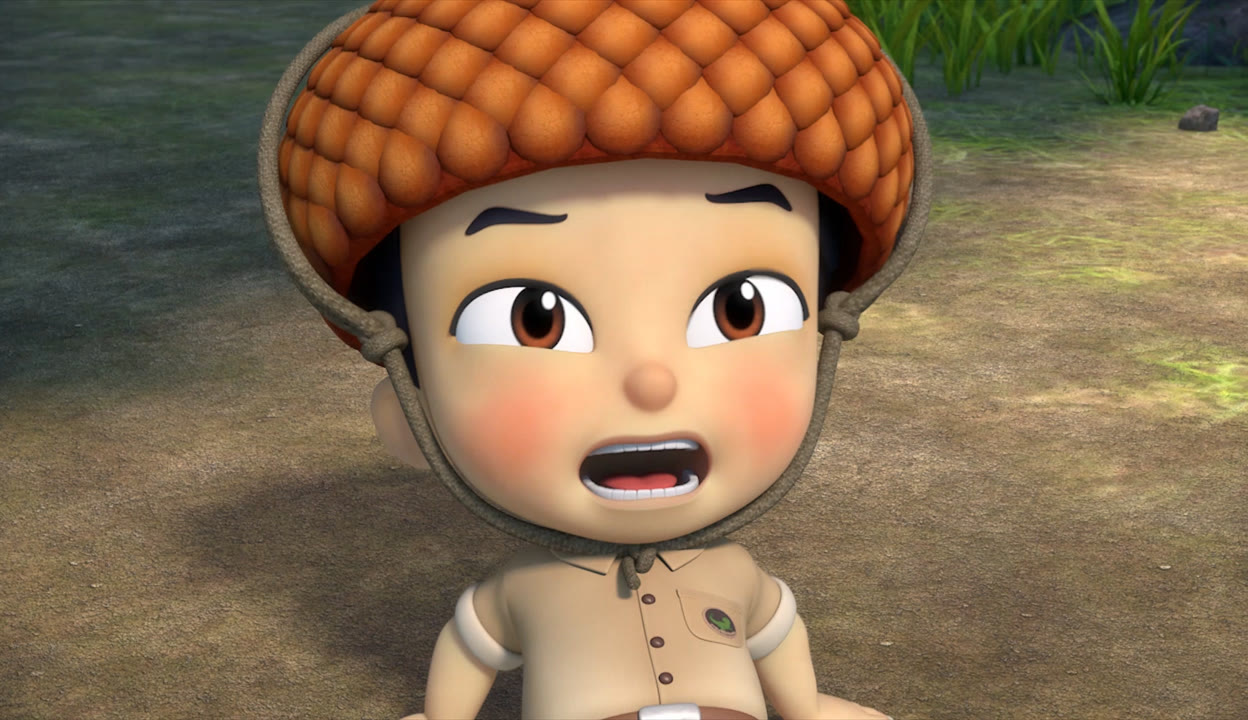 第28集帮帮龙出动之神奇博物馆肿头龙为什么追着安仔不放